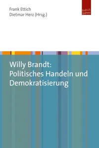 Willy Brandt: Politisches Handeln und Demokratisierung_cover