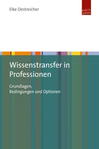 Wissenstransfer in Professionen_cover