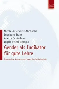 Gender als Indikator für gute Lehre_cover