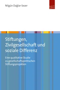 Stiftungen, Zivilgesellschaft und soziale Differenz_cover