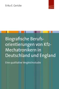 Biografische Berufsorientierungen von Kfz-Mechatronikern in Deutschland und England_cover