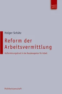 Reform der Arbeitsvermittlung_cover