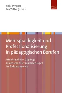 Mehrsprachigkeit und Professionalisierung in pädagogischen Berufen_cover