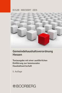 Gemeindehaushaltsverordnung Hessen_cover