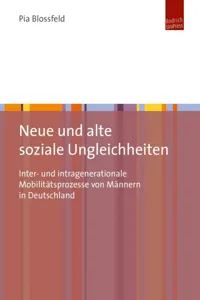 Neue und alte soziale Ungleichheiten_cover