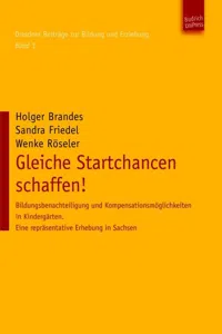 Gleiche Startchancen schaffen!_cover