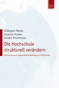 Die Hochschule strukturell verändern_cover