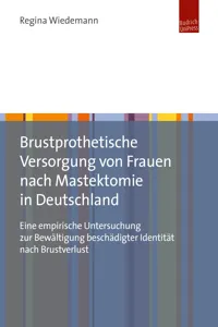 Brustprothetische Versorgung von Frauen nach Mastektomie in Deutschland_cover