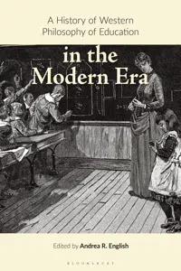 A History of Western Philosophy of Education in the Modern Era_cover