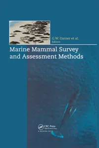 Marine Mammal Survey and Assessment Methods_cover