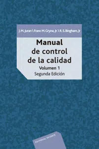 Manual de control de la calidad. Vol. 1_cover
