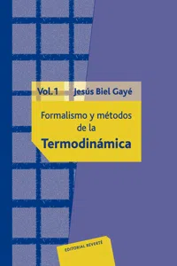 Formalismo y métodos de la termodinámica. Volumen 1_cover