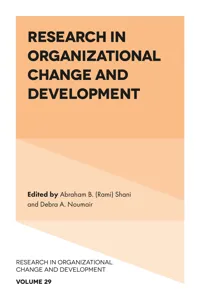 Research in Organizational Change and Development_cover