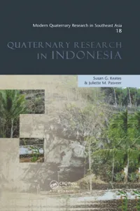 Modern Quaternary Research in Southeast Asia, Volume 18_cover