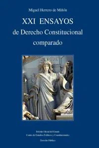XXI ensayos de derecho constitucional comparado_cover