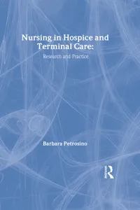 Nursing in Hospice and Terminal Care_cover