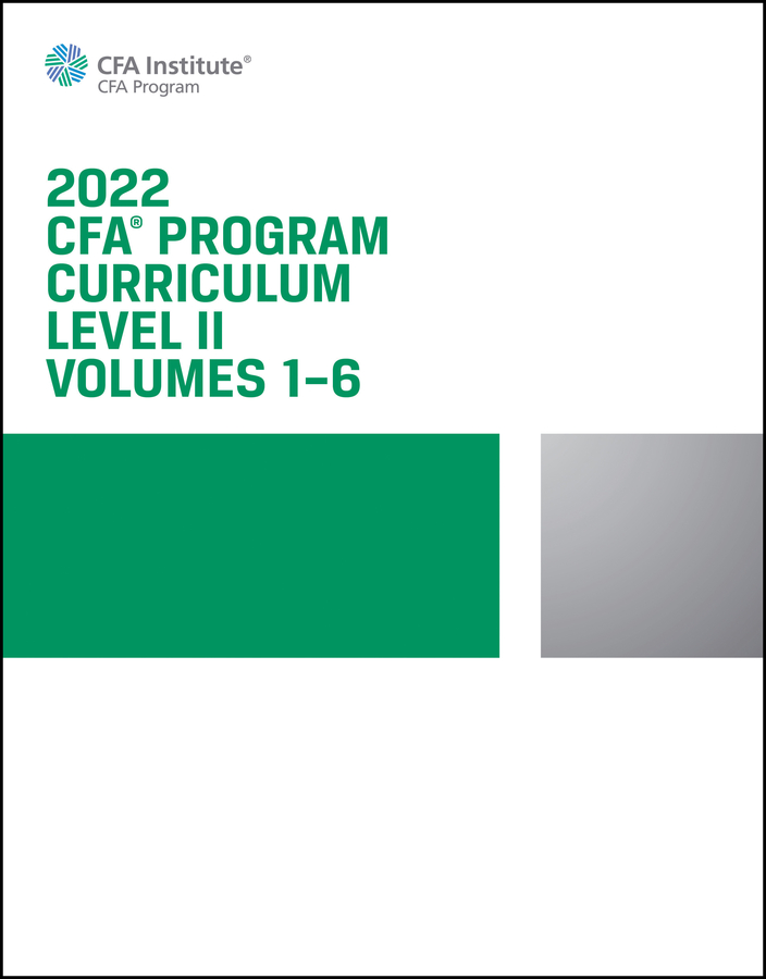 PDF] 2022 CFA Program Curriculum Level II Box Set | 9781950157617