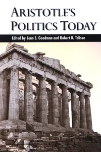 Aristotle's Politics Today_cover