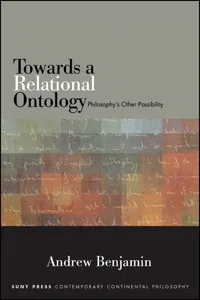 Towards a Relational Ontology_cover