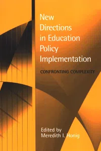 New Directions in Education Policy Implementation_cover