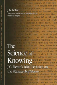 The Science of Knowing_cover