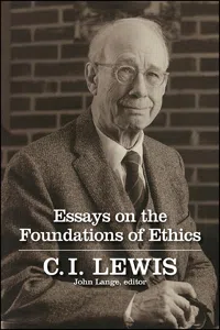 Essays on the Foundations of Ethics_cover