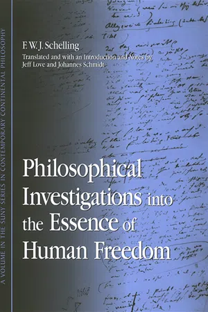 Philosophical Investigations into the Essence of Human Freedom