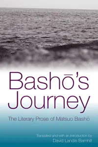 Bashō's Journey_cover