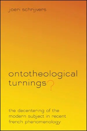 Ontotheological Turnings?