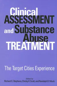 Clinical Assessment and Substance Abuse Treatment_cover