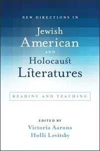 SUNY series in Contemporary Jewish Literature and Culture_cover