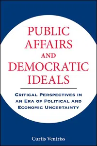 Public Affairs and Democratic Ideals_cover