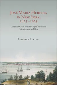 José María Heredia in New York, 1823–1825_cover