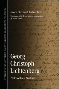 Georg Christoph Lichtenberg_cover