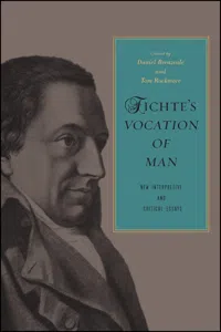 Fichte's Vocation of Man_cover