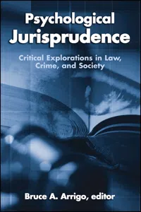 Psychological Jurisprudence_cover