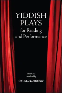 Yiddish Plays for Reading and Performance_cover