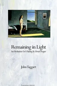 Remaining in Light_cover