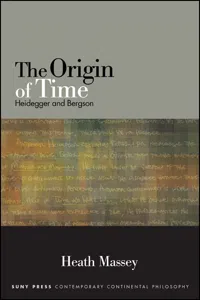 The Origin of Time_cover