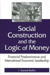 Social Construction and the Logic of Money_cover