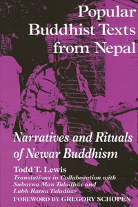 Popular Buddhist Texts from Nepal_cover