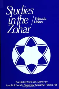 Studies in the Zohar_cover