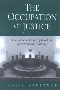 The Occupation of Justice_cover
