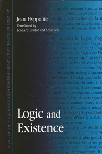 Logic and Existence_cover