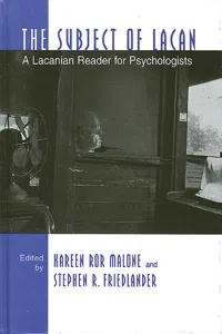 The Subject of Lacan_cover