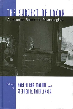 The Subject of Lacan