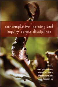 Contemplative Learning and Inquiry across Disciplines_cover