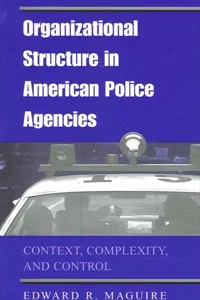 Organizational Structure in American Police Agencies_cover