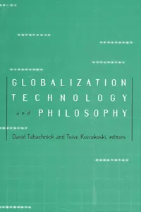 Globalization, Technology, and Philosophy_cover