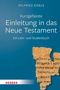 Kurzgefasste Einleitung in das Neue Testament_cover